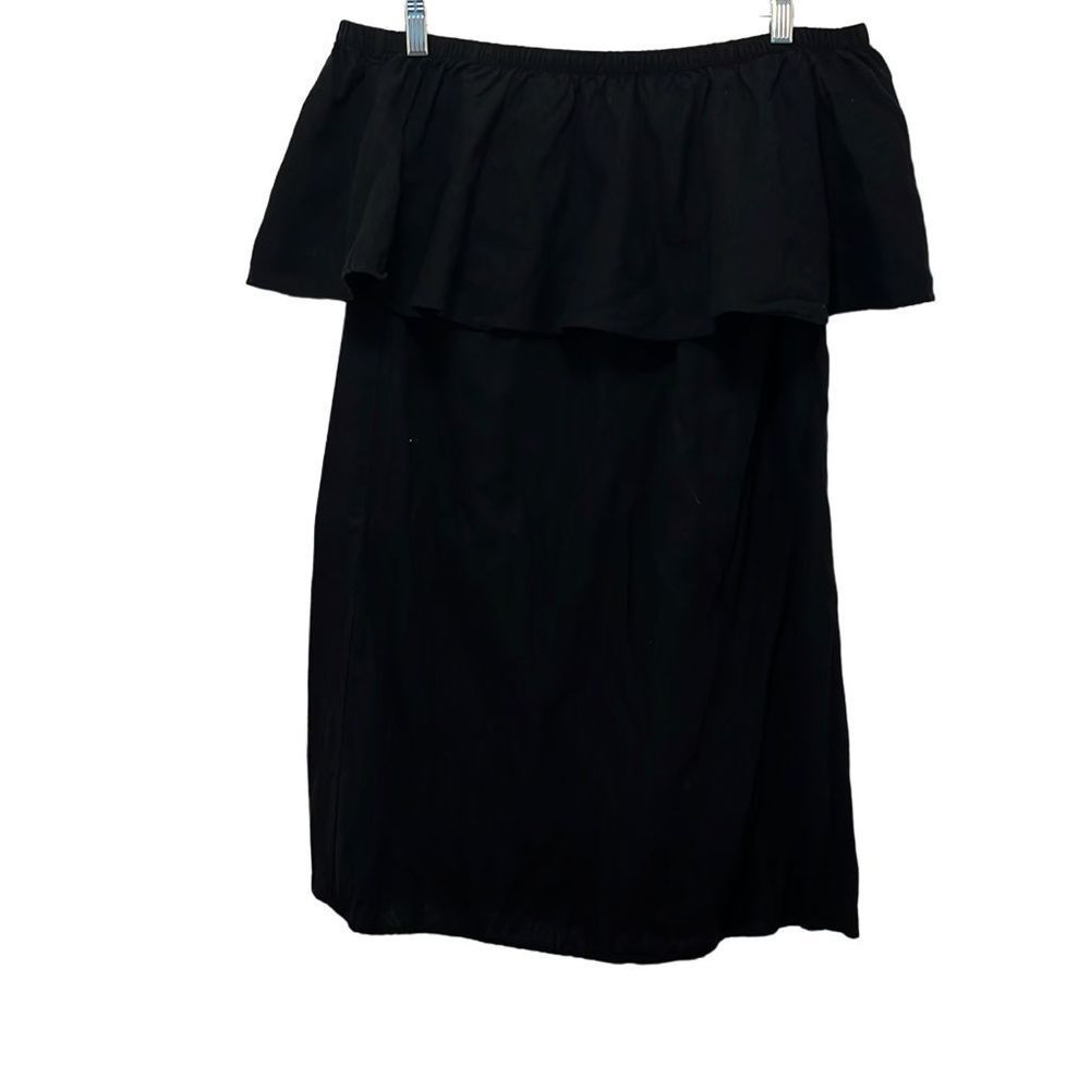 Old Navy Black Off the Shoulder Dress, Size M